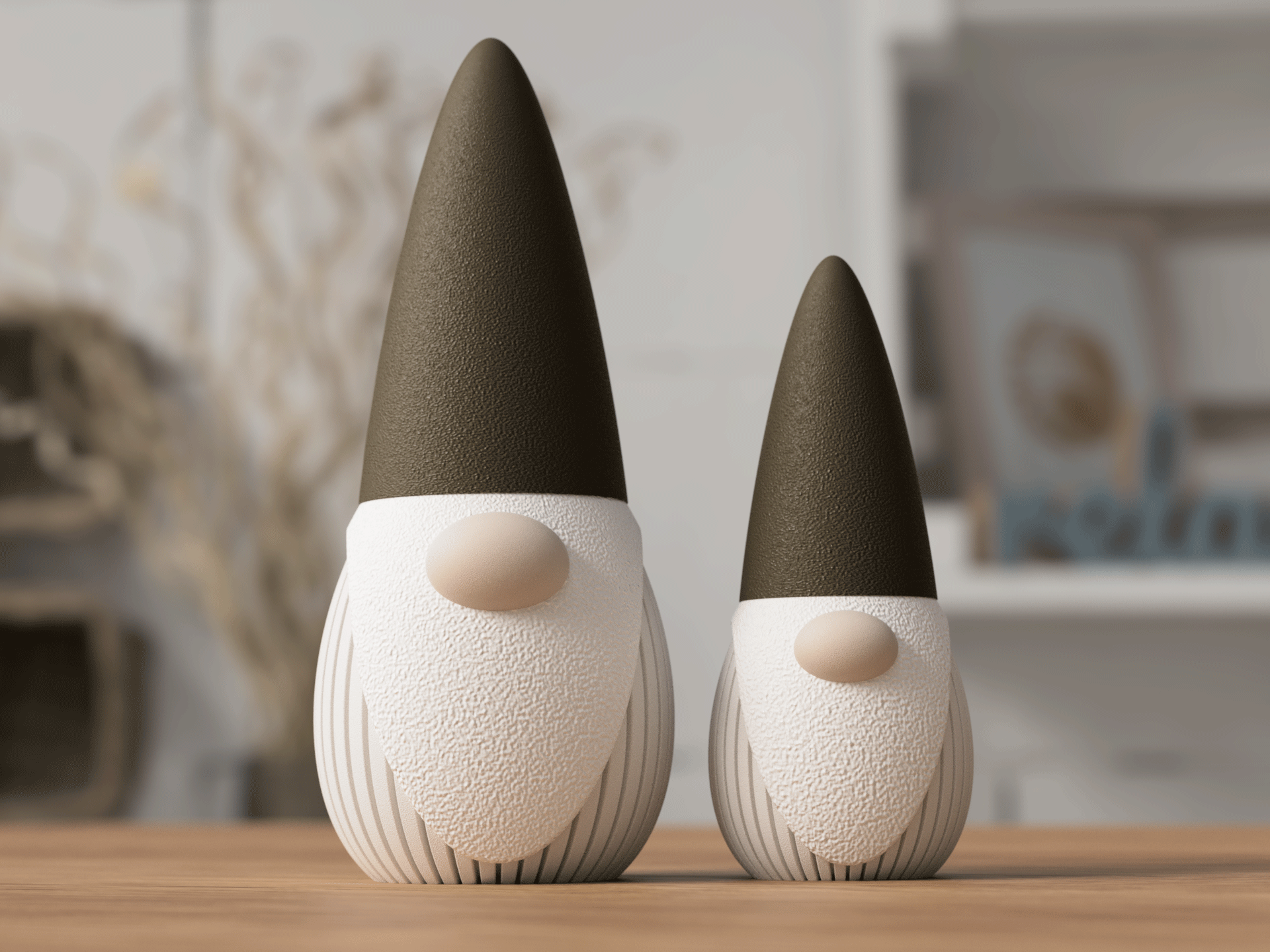Lot de deux gnomes
